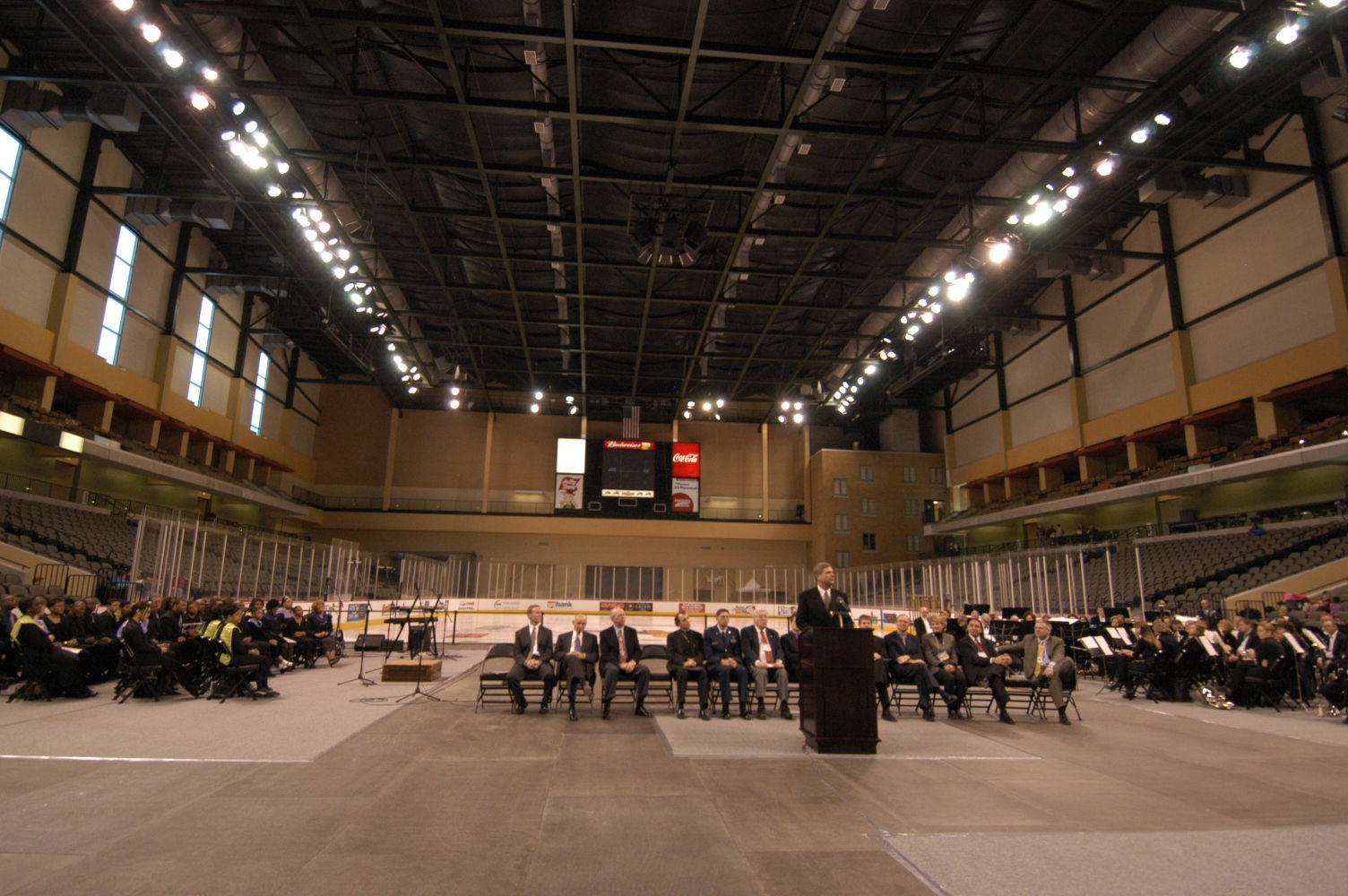 Tyson Events Center dedication